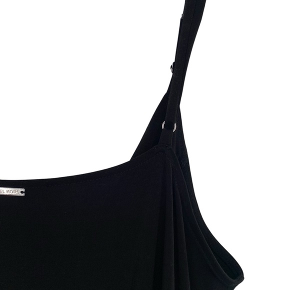 Michael Kors Grommet Embellished Black Maxi Dress - Picture 10 of 12